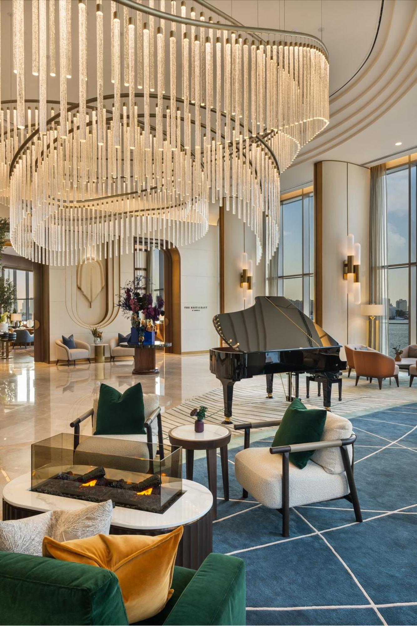 Address Creek Harbour Hotel Dubai Ngoại thất bức ảnh The lobby of the hotel