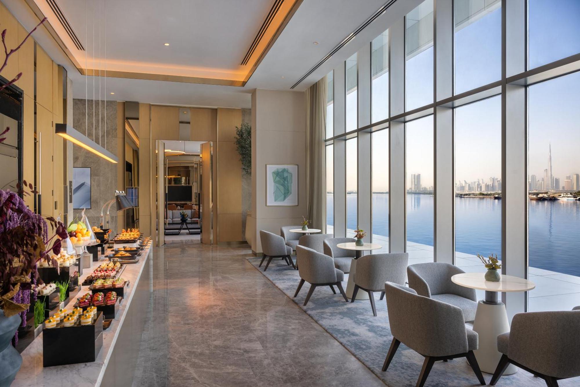 Address Creek Harbour Hotel Dubai Ngoại thất bức ảnh The lounge at the airport