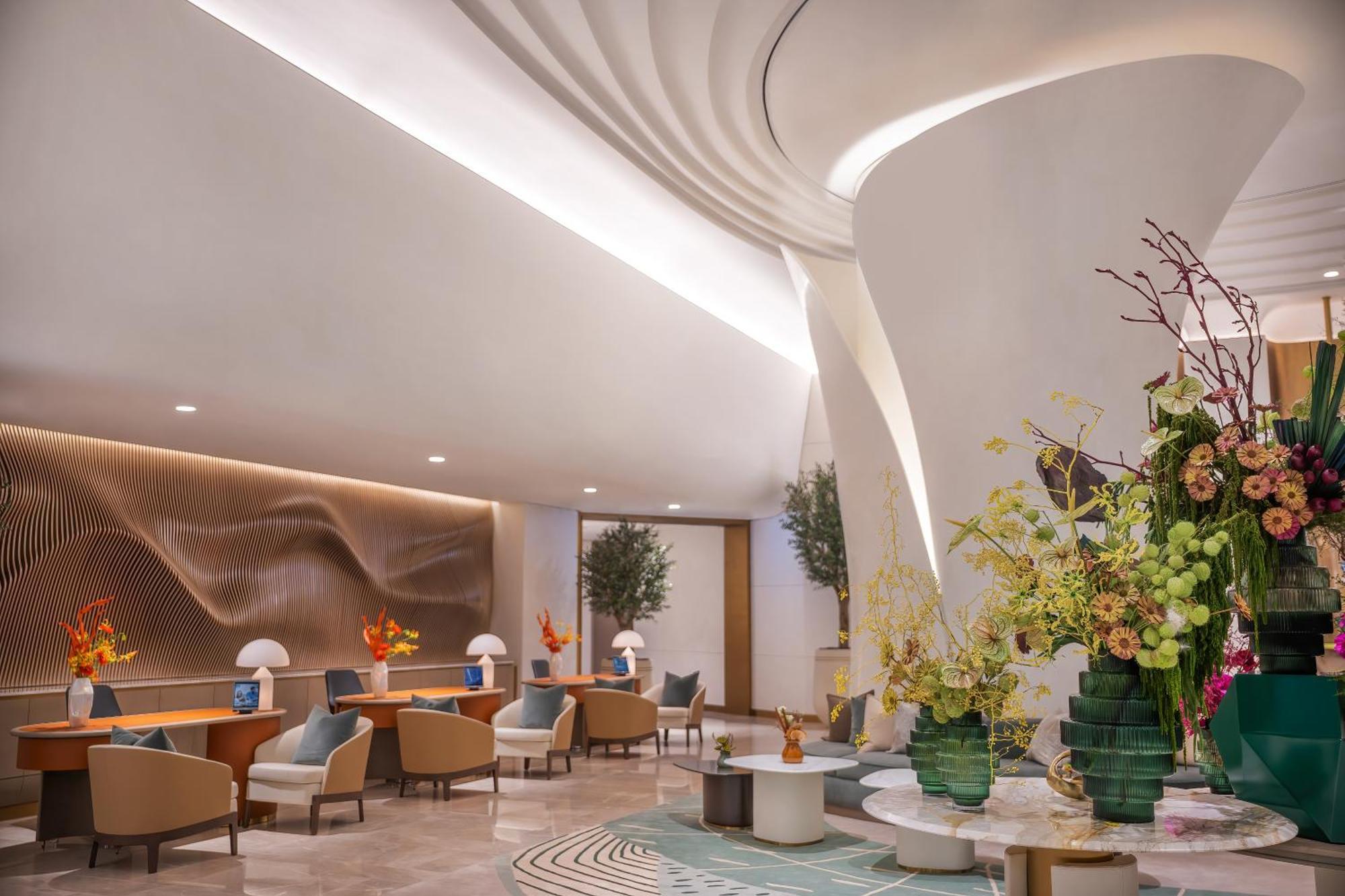 Address Creek Harbour Hotel Dubai Ngoại thất bức ảnh The lobby of the hotel